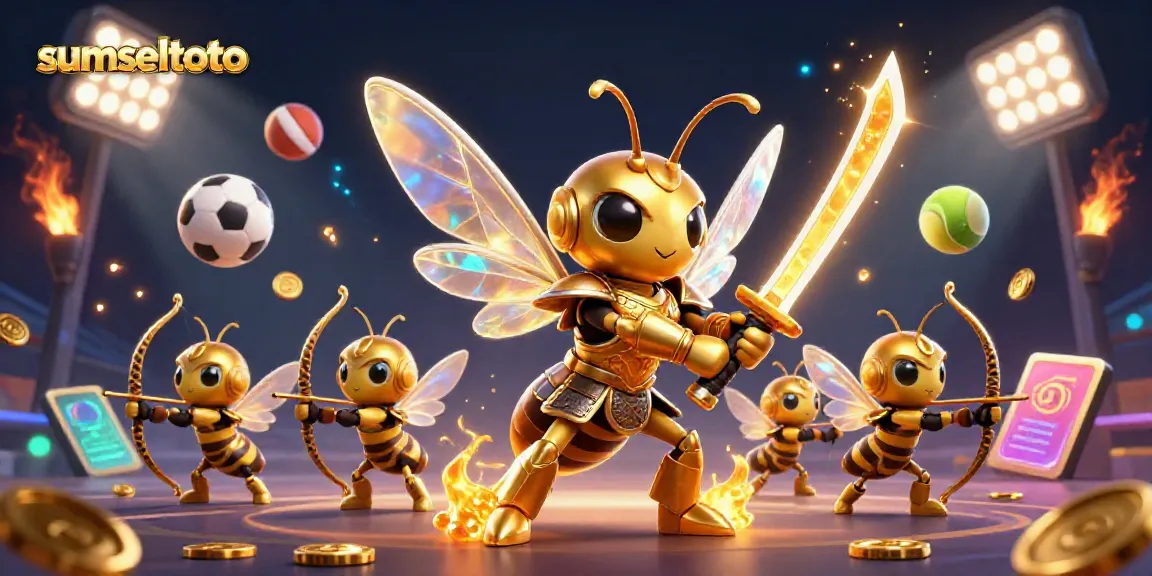 Engage with sumseltoto, where the giant hornet samurai takes on sports betting excitement!